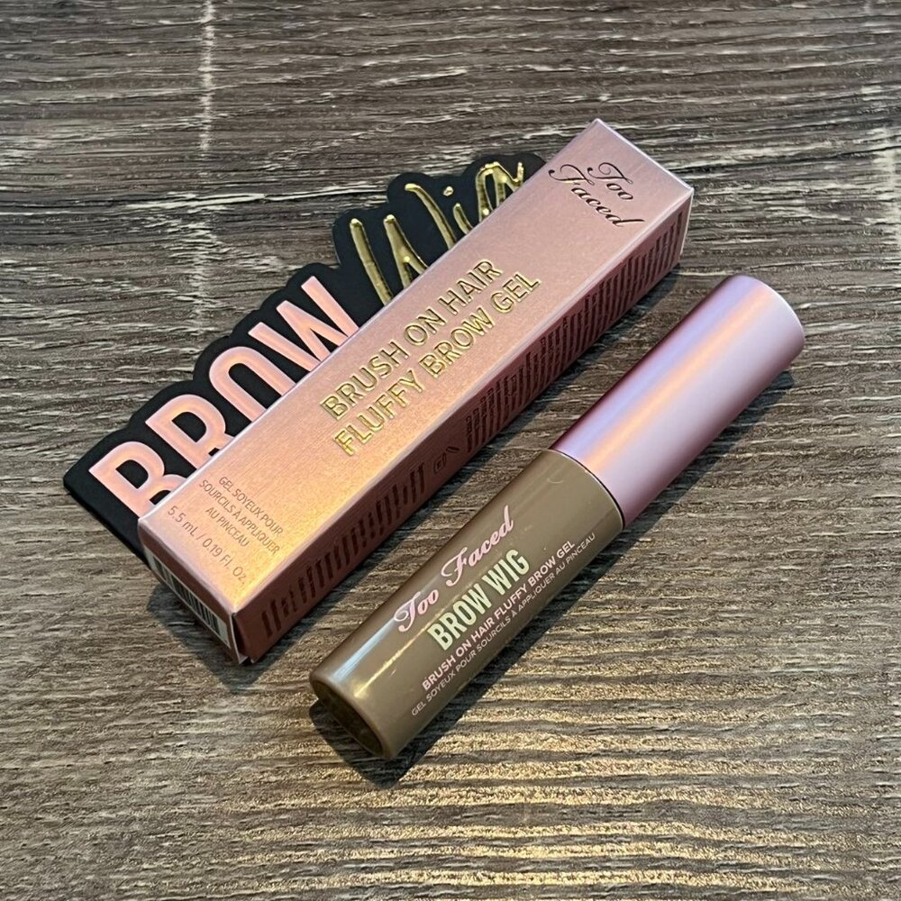 New Too Faced Brow Wig Brush on Brow Gel 5.5ml